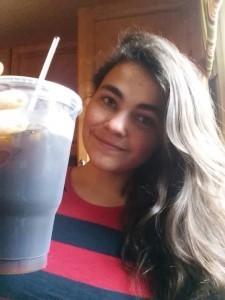 Hannah and coffee