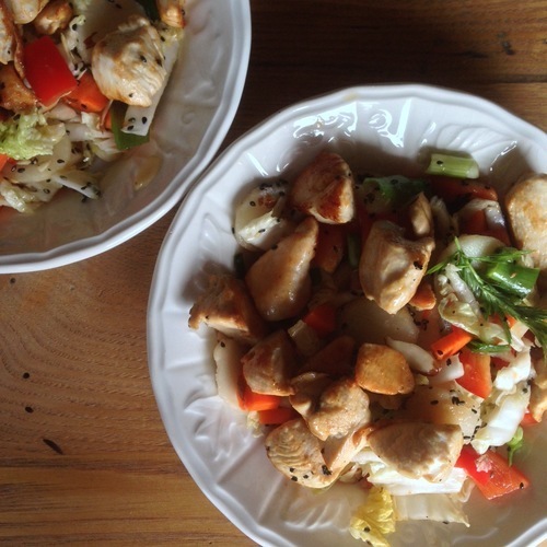 Asian Chicken Slaw
