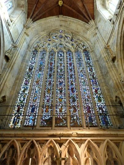 The Jesse window c.1330 (Click image to enlarge)