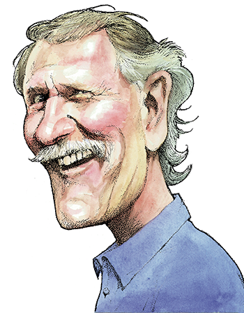 Caricature for the Portland Tribune, 2001