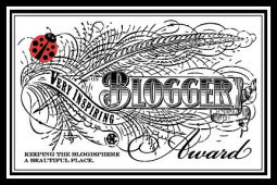 Very Inspiring Blogger Award.