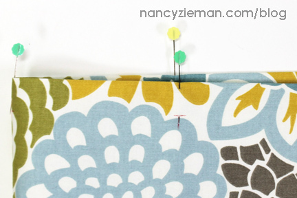 Boxed-Corner Buttonhole Pillow Tutorial/How-To by Nancy Zieman