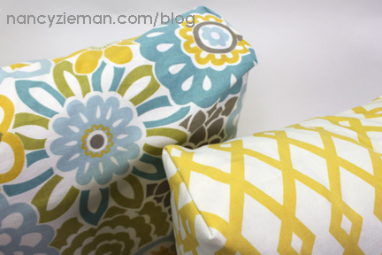 Boxed-Corner Buttonhole Pillow Tutorial/How-To by Nancy Zieman