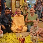 Radhanath Swami at Flower festival - mumbai 2015 005
