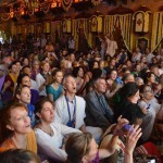 Radhanath Swami at Flower festival - mumbai 2015 012