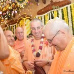 Radhanath Swami at Flower festival - mumbai 2015 019
