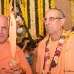 Radhanath Swami at Flower festival - mumbai 2015 023