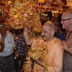 Radhanath Swami at Flower festival - mumbai 2015 025