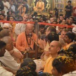 Radhanath Swami at Flower festival - mumbai 2015 028