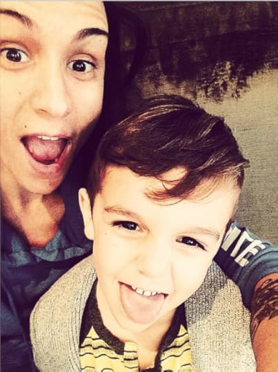Bryna spending time with son, Oliver
