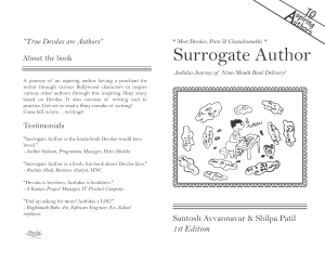 Surrogate Author