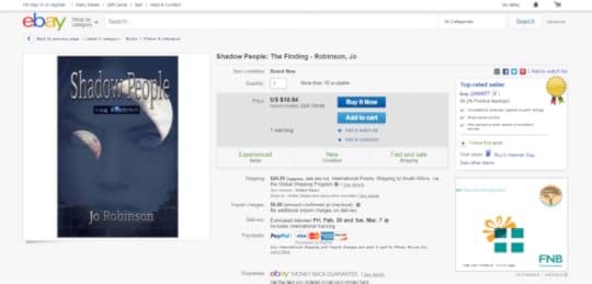 Shadow People The Finding Robinson Jo eBay