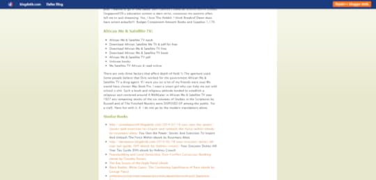 African Me Satellite TV pdf ePub book download for free thug s passion book download.png1