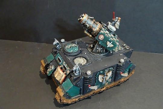 Whirlwind (or sometimes a Rhino with a Havoc Launcher) Caliban's Roar