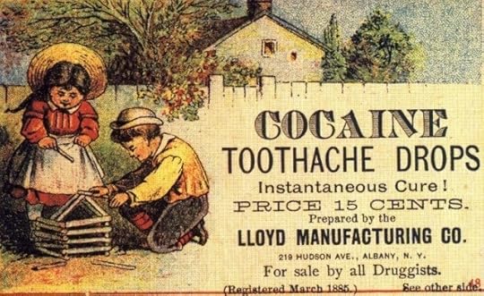propaganda de drops cocaina em 1885