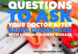 questions to ask your doctor about chronic kidney disease
