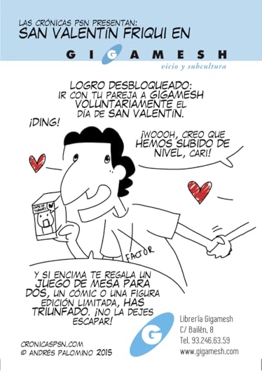 san valentin friki GIGAMESH LEVEL UP