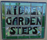 Hidden Garden Steps sign in San Francisco