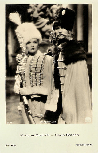 Marlene Dietrich and Gavin Gordon in The Scarlet Empress (1934)