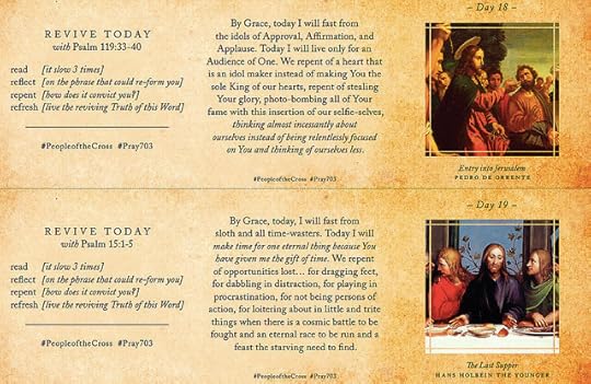 The Call for the Next 40 Days: To the Nations & People of The Cross