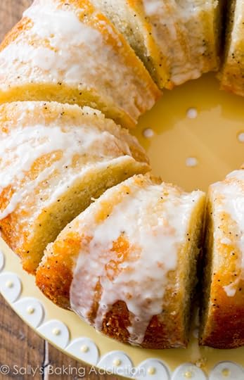 Glazed Lemon Poppy Seed Bundt Cake recipe on sallysbakingaddiction.com-- sweet, simple, bursting with flavor!