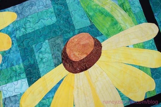 Nancy Zieman, Sewing With Nancy, shows how to stipple quilts.