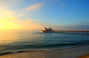 Just one of the many lovely California beaches wee baby Wesley never played on.