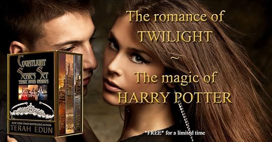 Courtlight Series Set by Terah Edun, YA Fantasy, Free Ebooks, box set, magic, romance, coming of age, Terah Edun, Free, D.M. Kilgore, The Realm, Book Finds, Thursday Thrills, February Giveaway, Amazon Ebooks, The Realm of D.M. Kilgore, Writing, Am Writing, Books, Authors, Writers