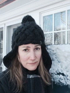 Shoveling selfie.
