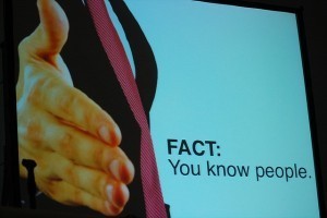 Fact: You know people