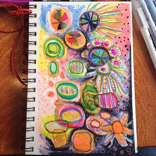 Another Sketchbook entry from #lisacongdon 's #creativebug online class.