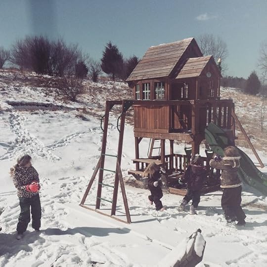 Playing in the Snow