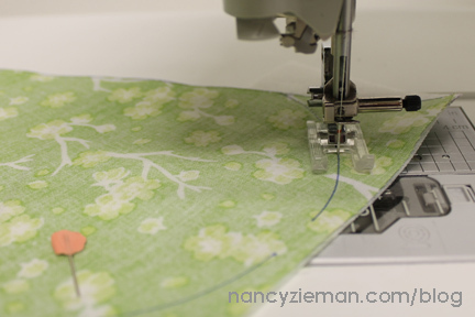 2015 Adventure Quilt Block of the Month by Nancy Zieman/Carefree Curves Template