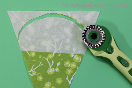 2015 Adventure Quilt Block of the Month by Nancy Zieman/Carefree Curves Template