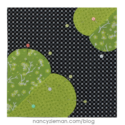 2015 Adventure Quilt Block of the Month by Nancy Zieman/Carefree Curves Template