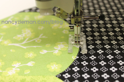 2015 Adventure Quilt Block of the Month by Nancy Zieman/Carefree Curves Template