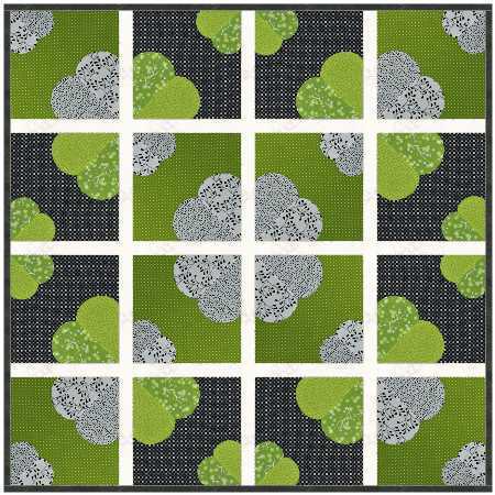 2015 Adventure Quilt Block of the Month by Nancy Zieman/Carefree Curves Template