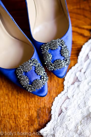 Wedding Shoes - my something blue