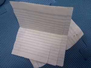 Paper. How to make an Airplane Safe Survival Kit Survive Travel