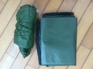 Poncho and Survival Blanket. How to make an Airplane Safe Survival Kit Survive Travel