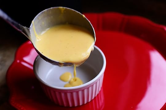 Broccoli with Cheese Sauce