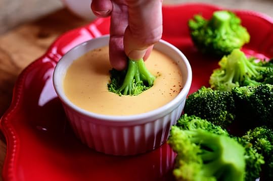 Broccoli with Cheese Sauce