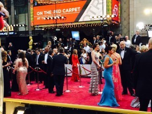 Photo by United Airlines. Oscars Red Carpet 2014