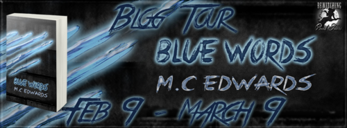 Blue Words by M.C. Edwards on Sophia Kimble
