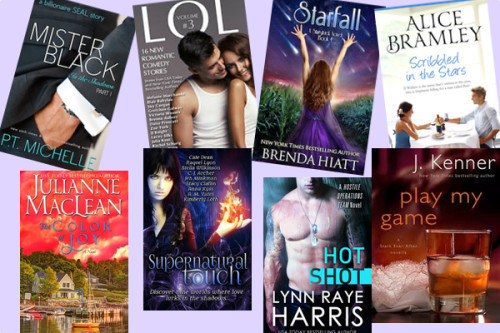 Hump Day books from P. T. Michelle, Melanie Marchande, Brenda Hiatt, Alice Bramley, Julianne MacLean, C.J. Archer, Lynn Raye Harris, and J. Kenner!