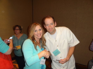 What did you do this weekend, Jen? Oh, nothing. Just talked to Brandon Mull and stuff. Might've been kinda snotty to him. Probably never see him again to apologize. Sorry, Brandon. >where is my filter?<