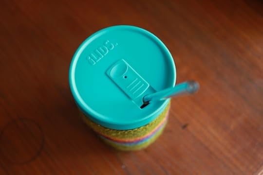 Drink lid from Intelligent Lids on a wide mouth pint jar