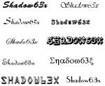 Shadow63xFonts
