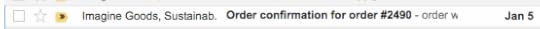 ImagineGood Love146 email subject