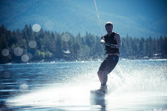 Lake Tahoe wakeboarder